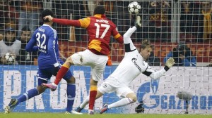 Galatasaray-Schalke 04-gol