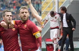 Pjanic-DeRossi-Menez-Inzaghi